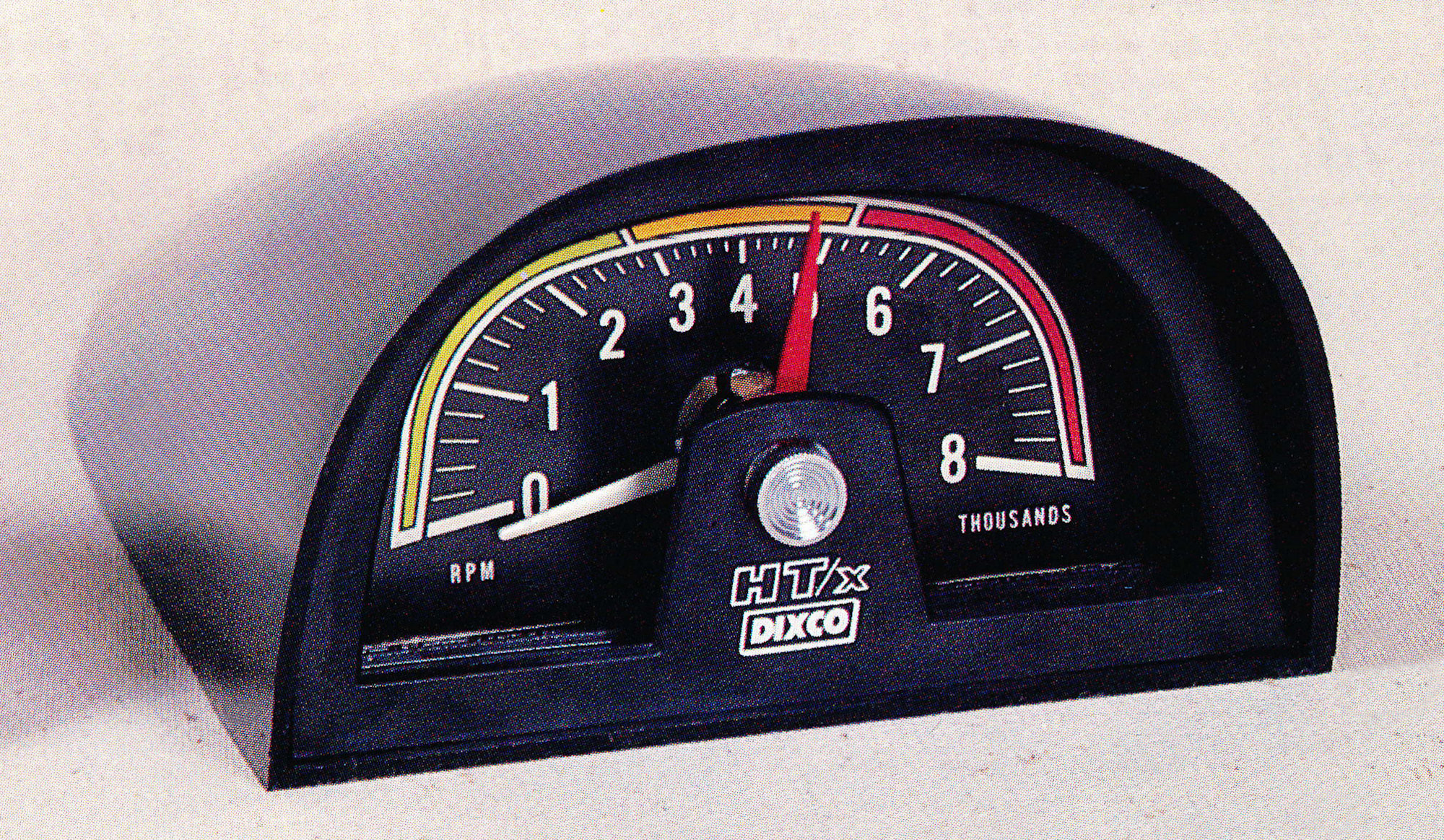 Dixco.net DIXCO - HTx7 - Tricolor Hood Tachometer